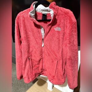 EUC: The North Face Women’s XL Pink Fleece Zip Jacket!